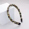 Fashnzfab Leopard Patterned Bling Stone Headband In Animal Print