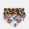 Fashnzfab Leopard Patterned Faux Leather Fanny Pack / Belt / Crossbody Bag In Multi