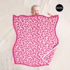 Fashnzfab Leopard Patterned Reversible Kids Throw Blanket