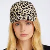 Fashnzfab Leopard Print Baseball Cap In Multi