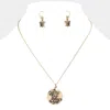 Fashnzfab Life Is Better Under The Sea Pendant Necklace In Gold