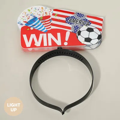 Fashnzfab Light Up Win America Usa Fifa World Cup Party Headband In Multi