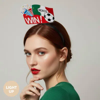 Fashnzfab Light Up Win Mexico Fifa World Cup Party Headband In Multi