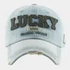 Fashnzfab Lucky 2001 Original Vintage Baseball Cap In Blue