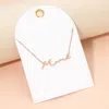 Fashnzfab Mama Script Pendant Necklace In Gold
