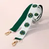 Fashnzfab Mardi Gras King Cake Stone Seed Beaded Bag Strap In Multi