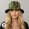 Fashnzfab Mardi Gras Sequin Reversible Bucket Hat In Multi
