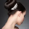 Fashnzfab Marquise Cz Stone Cluster Flower Vine Hair Comb In Metallic