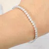 Fashnzfab Marquise Cz Stone Cluster Tennis Chain Evening Bracelet Clear, Silver In Multi