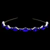 Fashnzfab Marquise Stone Cluster Headband In Multi