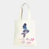 Fashnzfab Mermaid _ Cotton Canvas Eco Shopper Bag In Multi