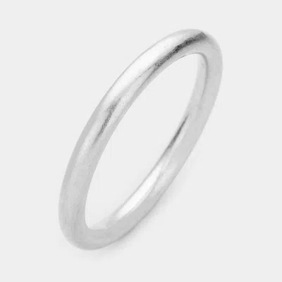 Fashnzfab Metal Bangle Bracelet In Metallic