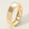 Fashnzfab Metal Octagon Hinged Bangle Bracelet Gold In Gold