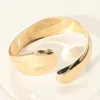 Fashnzfab Metal Wrap Bangle Bracelet Gold In Gold