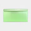 Fashnzfab Metallic Clutch Bag / Crossbody Bag In Green
