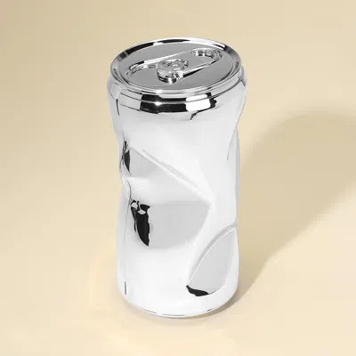 Fashnzfab Metallic Fun Unique Soda Can Clutch Bag / Crossbody Bag In Silver