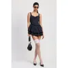 Fashnzfab Mini Asymmetrical Sleeveless Dress