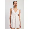 Fashnzfab Mini Floral Babydoll Puff Straps Dress