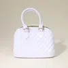 Fashnzfab Mini Jelly Tote Bag In White