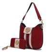 FASHNZFAB MKF TORRI HOBO BAG WITH WALLET.