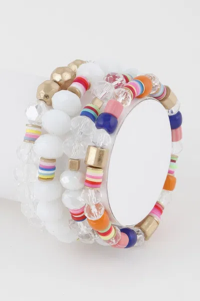 Fashnzfab Multi Bead Bracelet