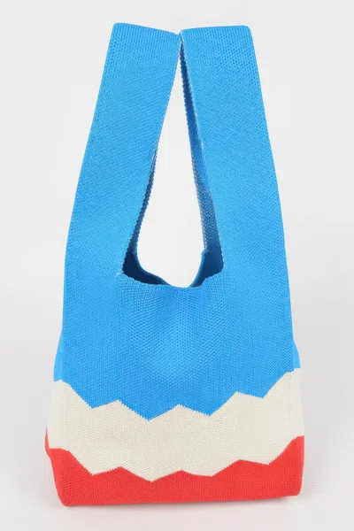 Fashnzfab Multi Color Poly Woven Bag