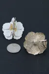 Fashnzfab Multi Dimensional Blossom Earrings In Multi