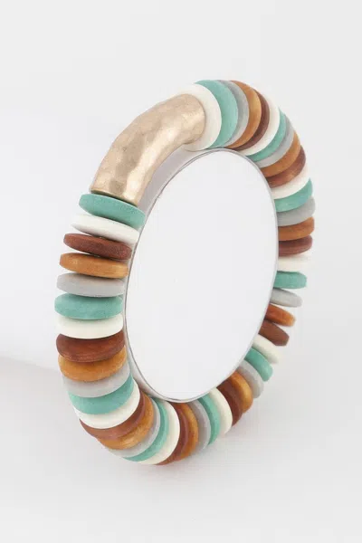 Fashnzfab Multi Layered Bracelet In Silver
