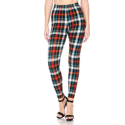 Fashnzfab Multi Printed, High Waisted, Leggings With An Elasticized Waist Band