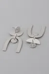 Fashnzfab Multi Shape Arch Earrings In Silver
