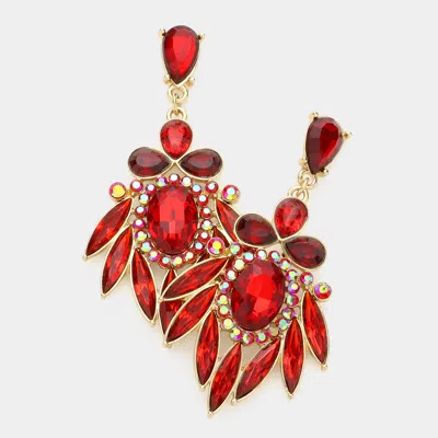 Fashnzfab Multi Stone Evening Earrings