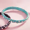 Fashnzfab Multi Stone Paved Bangle Bracelet Mint In Green