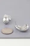 Fashnzfab Multi Teardrop Wrap Earrings In Silver