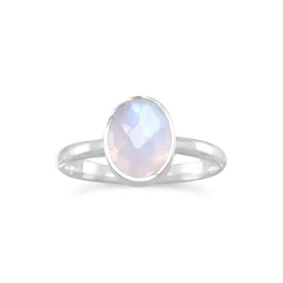 Fashnzfab Must Have Moonstone! Faceted Moonstone Ring In Pattern