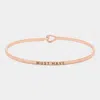 Fashnzfab Must Have Thin Metal Hook Bracelet Rose Gold In Multi