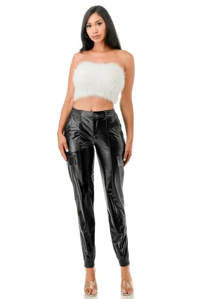 Fashnzfab Nothing On Me Jogger (lined Fleece) In Black