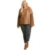 Fashnzfab Novelty Knit And Solid Knit Mixed Loose Top In Multi
