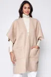 Fashnzfab Open Front Pocket Kimono In Multi