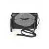 FASHNZFAB OVERSIZE RHINESTONE LIPS CONVERTIBLE CLUTCH
