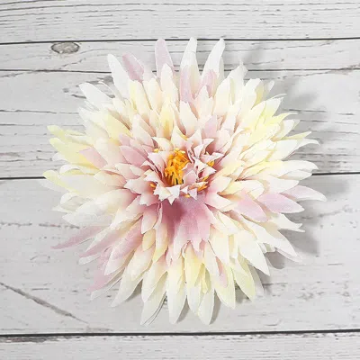 Fashnzfab Oversized Floral Hair Clip Hair Band Pin Brooch In Neutral