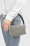 Fashnzfab Oversized Rhinestone Clutch In Multi