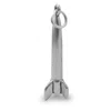Fashnzfab Oxidized 3d Rocket Charm In Pattern