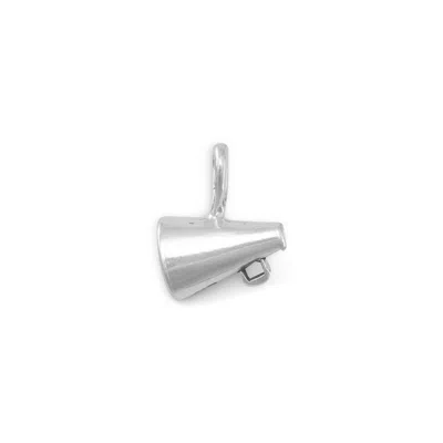 Fashnzfab Oxidized 3d Small Megaphone Charm In Multi