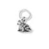 Fashnzfab Oxidized 3d Toad Charm In Pink