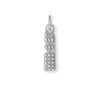 Fashnzfab Oxidized 3d Tv Remote Charm In Metallic