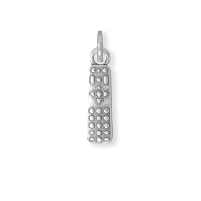 Fashnzfab Oxidized 3d Tv Remote Charm In Metallic