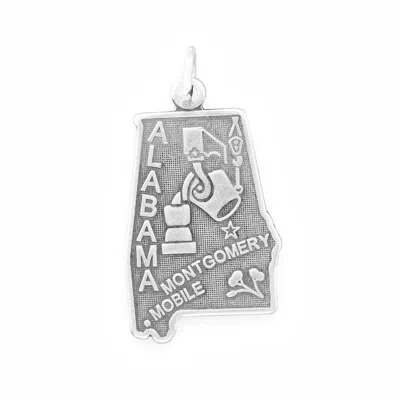 Fashnzfab Oxidized Alabama State Charm In Orange