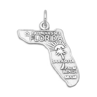 Fashnzfab Oxidized Florida State Charm In Pink