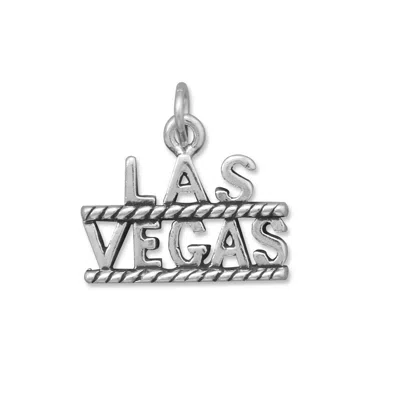 Fashnzfab Oxidized Las Vegas Charm In Red