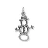 Fashnzfab Oxidized Snowman Charm In Pattern